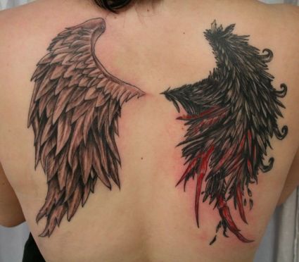 Angel Wings Tattoo Design Images Gallery